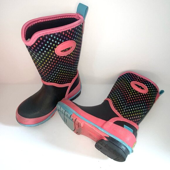 Western Chief Rain Snow Cold Rated Neoprene Waterproof Girl Boots: Sz 11 - Picture 3 of 14